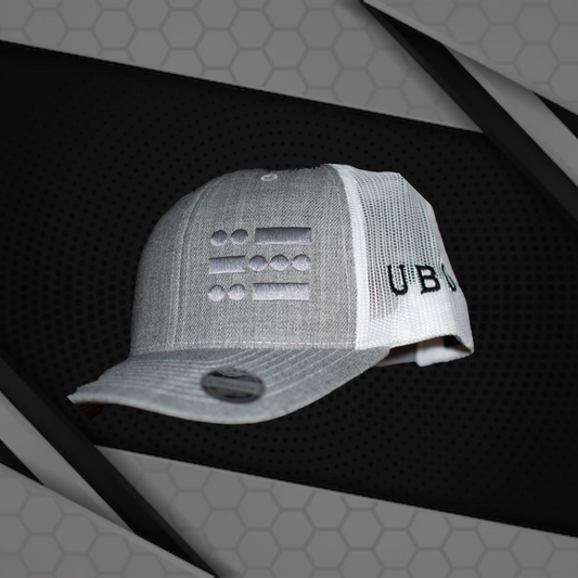 U B U Trucker Hat - Grey // Grey