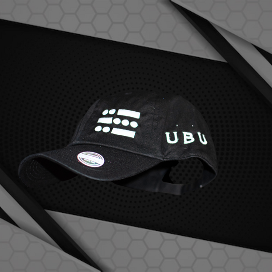 U B U Dad Hat - Black // White
