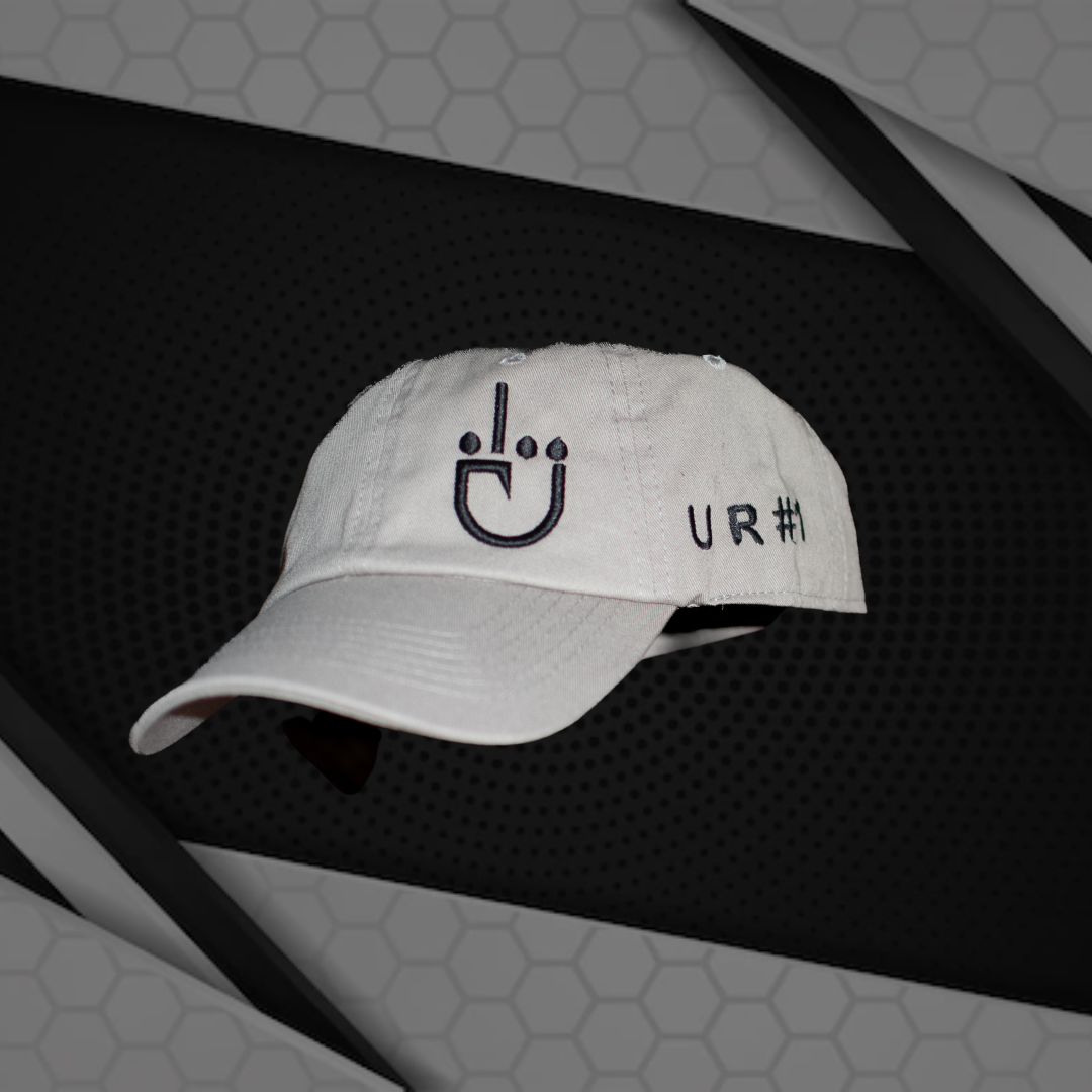 U R #1 Dad Hat – White