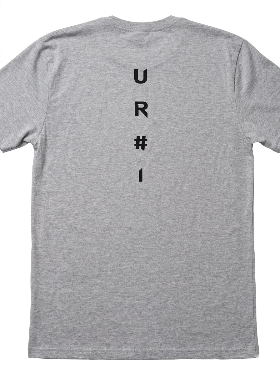 U R # 1. Short Sleeve T-Shirt