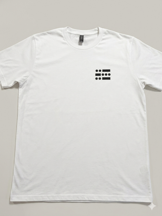 U B U Short Sleeve White T-Shirt