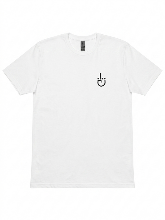 U R # 1. Short Sleeve White T-Shirt
