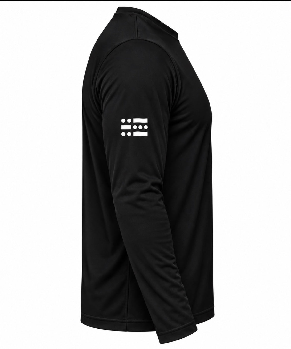 U-B-U Dri-Fit Black Long Sleeve T-Shirt